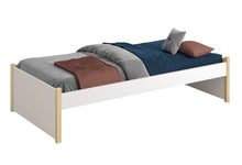 Cargar imagen en el visor de la galería, Cama evolutiva RAVI con barandas 90x190cms.