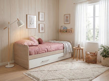 Cargar imagen en el visor de la galería, Cama NIDO twin + cama auxiliar