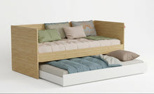 Cargar imagen en el visor de la galería, Cama NINO 90x190cms. nido + auxiliar natural