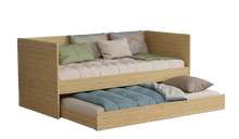 Cargar imagen en el visor de la galería, Cama NINO 90x190cms. nido + auxiliar natural