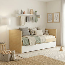Cargar imagen en el visor de la galería, Cama NINO 90x190cms. nido + auxiliar natural