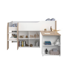 Cargar imagen en el visor de la galería, Midsleeper FINLAND 90x200cms. + escritorio + librero.