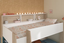 Cargar imagen en el visor de la galería, Camarote SHELTER 90x200cms. 2 camas + libreros.