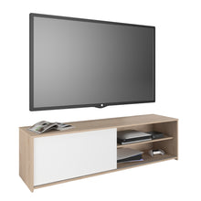 Cargar imagen en el visor de la galería, Coming SOON!! Modulo TV TOMMY 155x40x43cm. oak/blanco