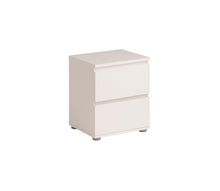 Cargar imagen en el visor de la galería, Mesa noche NEO 2 cajones blanca
