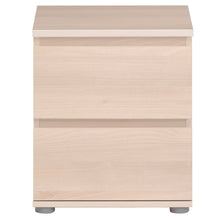 Cargar imagen en el visor de la galería, Mesa noche NEO 2 cajones oak
