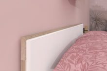 Cargar imagen en el visor de la galería, Cama DREAM full + 3 cajones oak/blanco.
