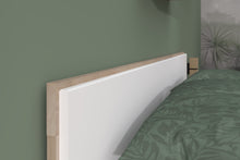 Cargar imagen en el visor de la galería, Cama DREAM full + 3 cajones oak/blanco
