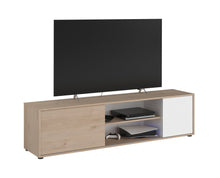 Cargar imagen en el visor de la galería, Coming SOON!! Modulo TV EWEN 183X40X46.5cm. oak/blanco
