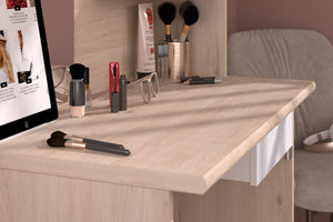 Peinadora PRECIOUS blanca/oak. Disponible en Oct.