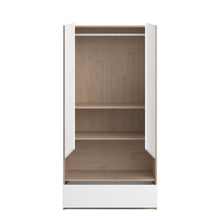Cargar imagen en el visor de la galería, Coming SOON! Armario SHELTER 2 puertas 1 cajon 92x50x182cms. oak/blanco
