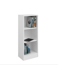 Cargar imagen en el visor de la galería, Librero SOPHIA 41x104cms. blanco entrepaños.
