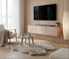 Cargar imagen en el visor de la galería, Coming SOON!! Modulo TV STORIA 2 puertas + 2 cajones 180X40X40cm. oak
