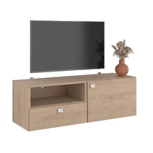 Cargar imagen en el visor de la galería, Coming SOON!! Modulo TV STORIA 1 puerta + 1 cajon 120X40X40cm. oak
