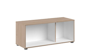 Librero/ Juguetero THEBES 90x33x38cms. oak/blanco