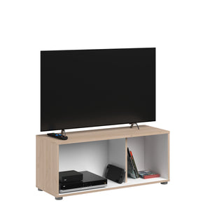 Librero/ Juguetero THEBES 90x33x38cms. oak/blanco