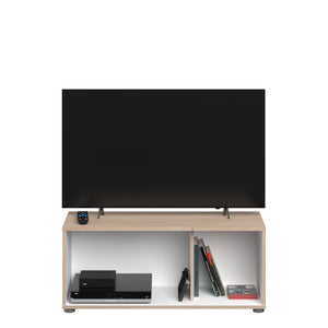 Librero/ Juguetero THEBES 90x33x38cms. oak/blanco