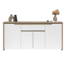 Cargar imagen en el visor de la galería, Coming SOON!! Bufet aparador WENDY 185X46X96cm. oak/blanco
